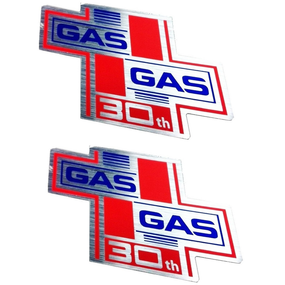 Decals Pair of GAS GAS 30th Anniversary | Motocross, Enduro, Trail, Trial |  GreenlandMX